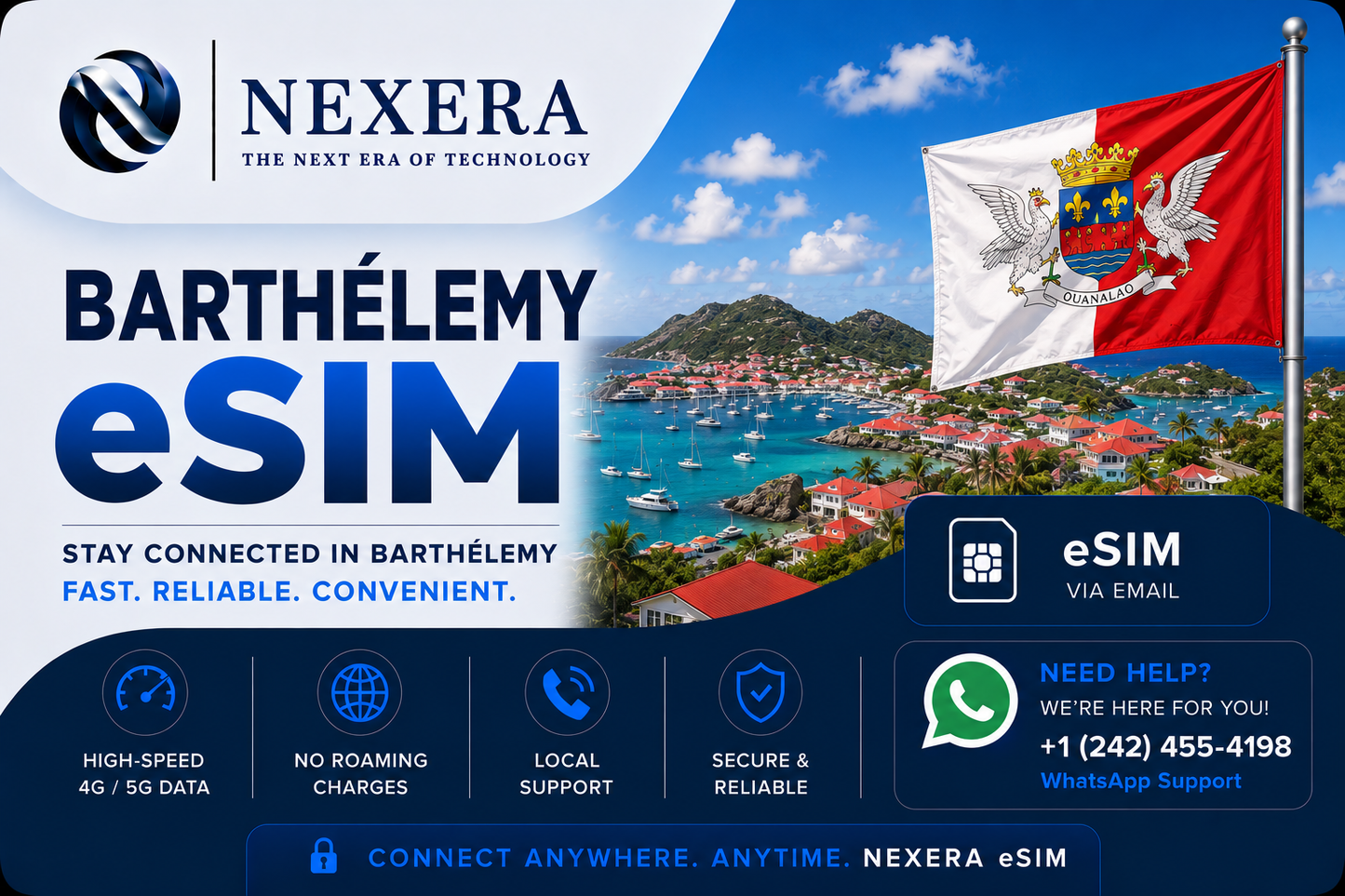Nexera Saint Barthélemy eSIM
