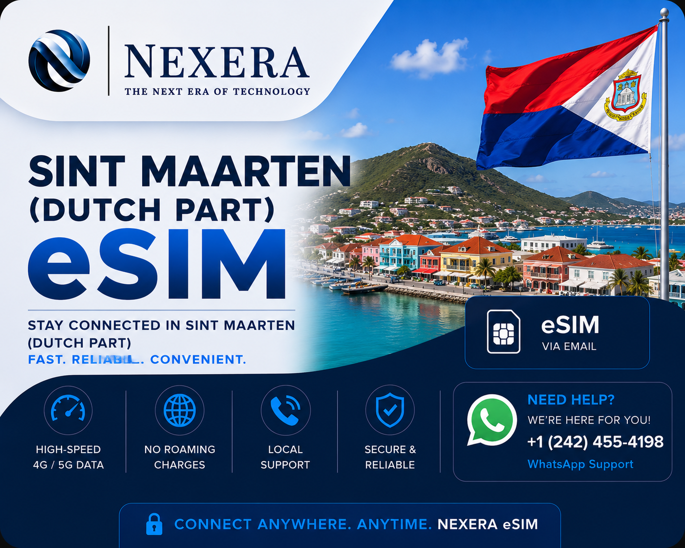 Nexera Sint Maarten (Dutch Part) eSIM