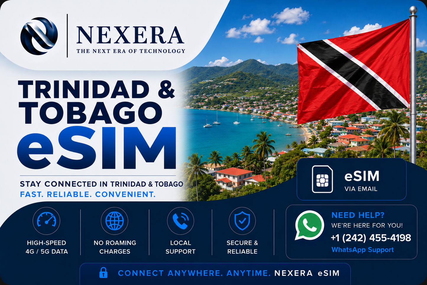 Nexera Trinidad and Tobago eSIM