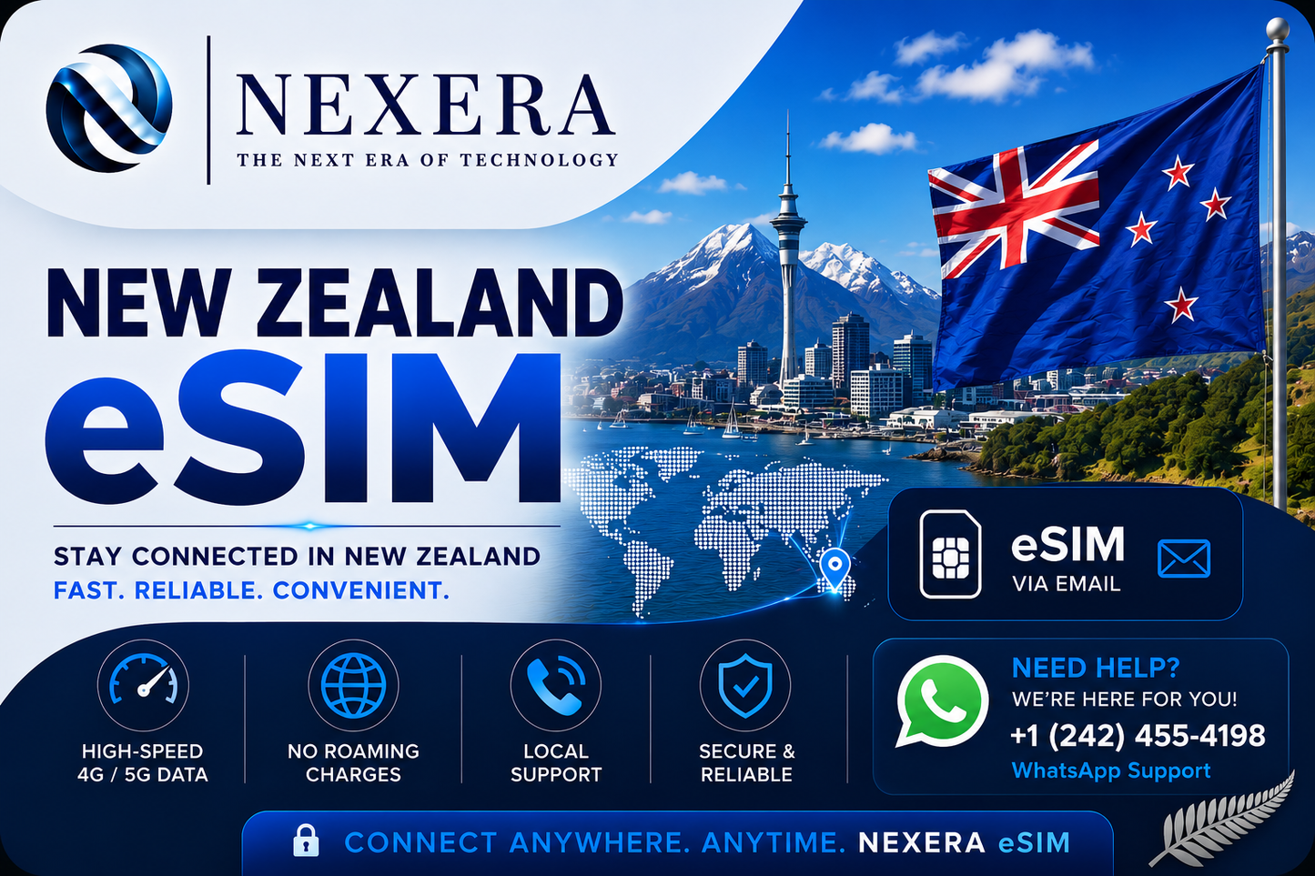 Nexera New Zealand eSIM