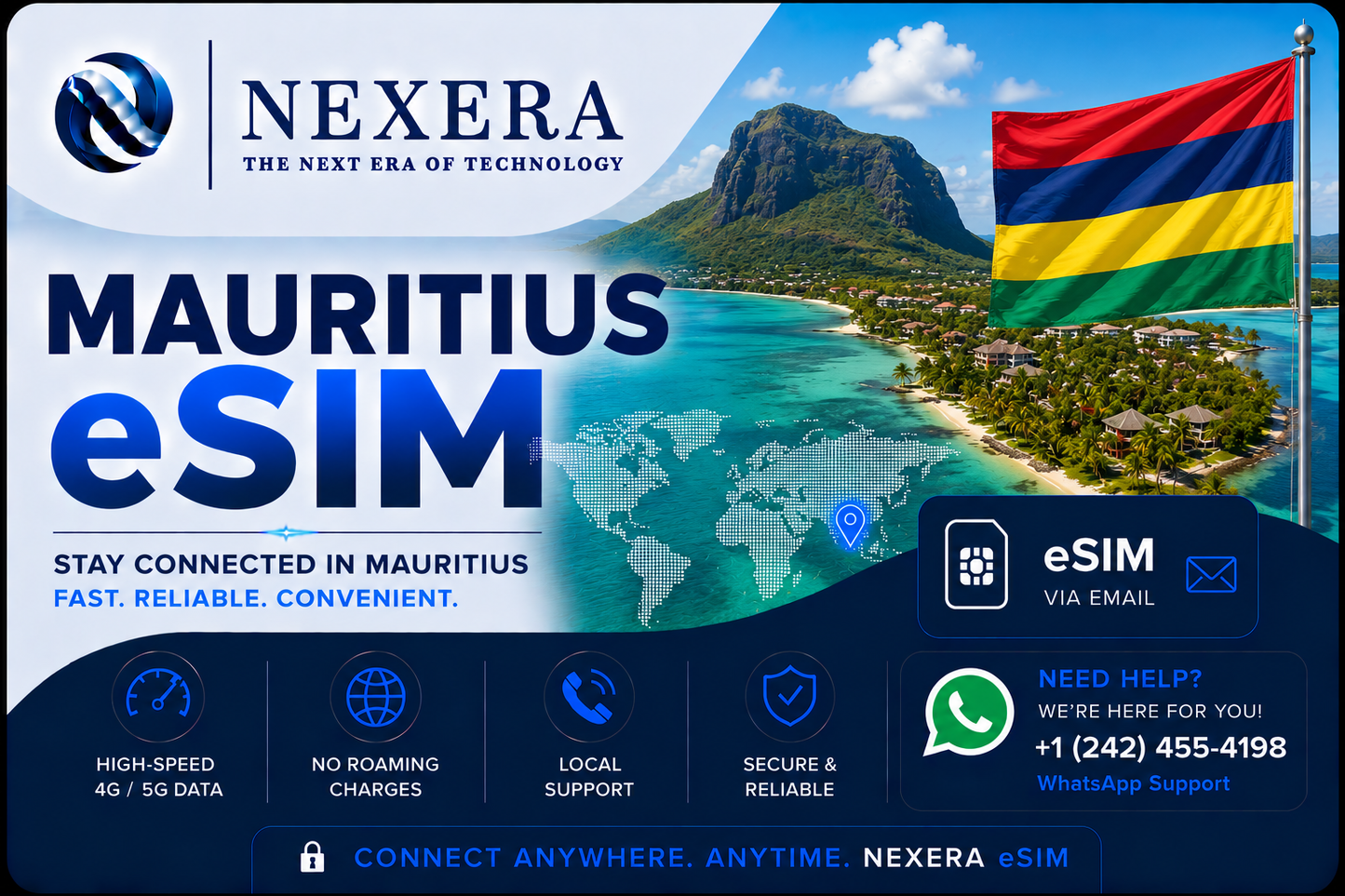 Nexera Mauritius eSIM