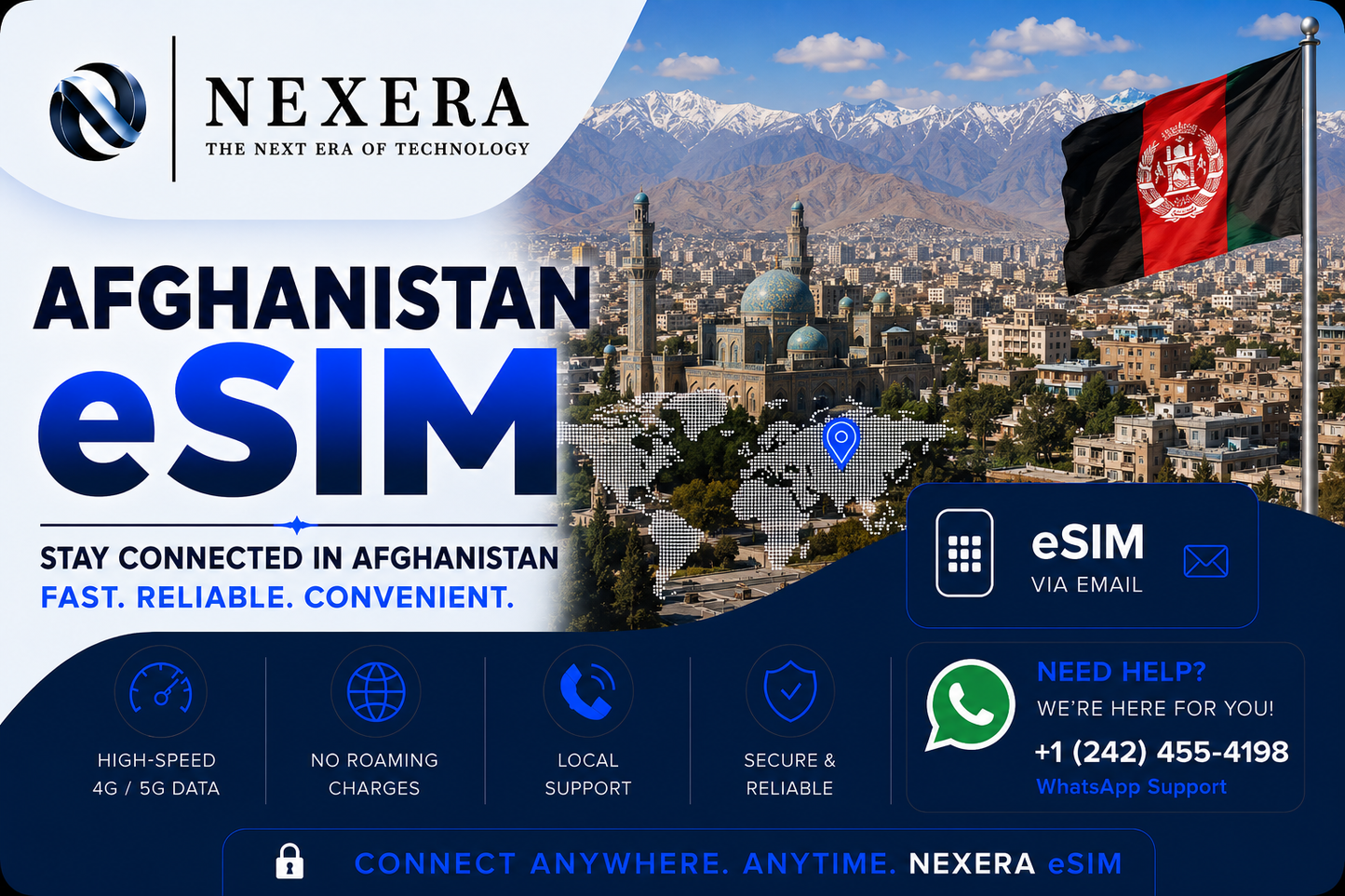 Nexera Afghanistan eSIM