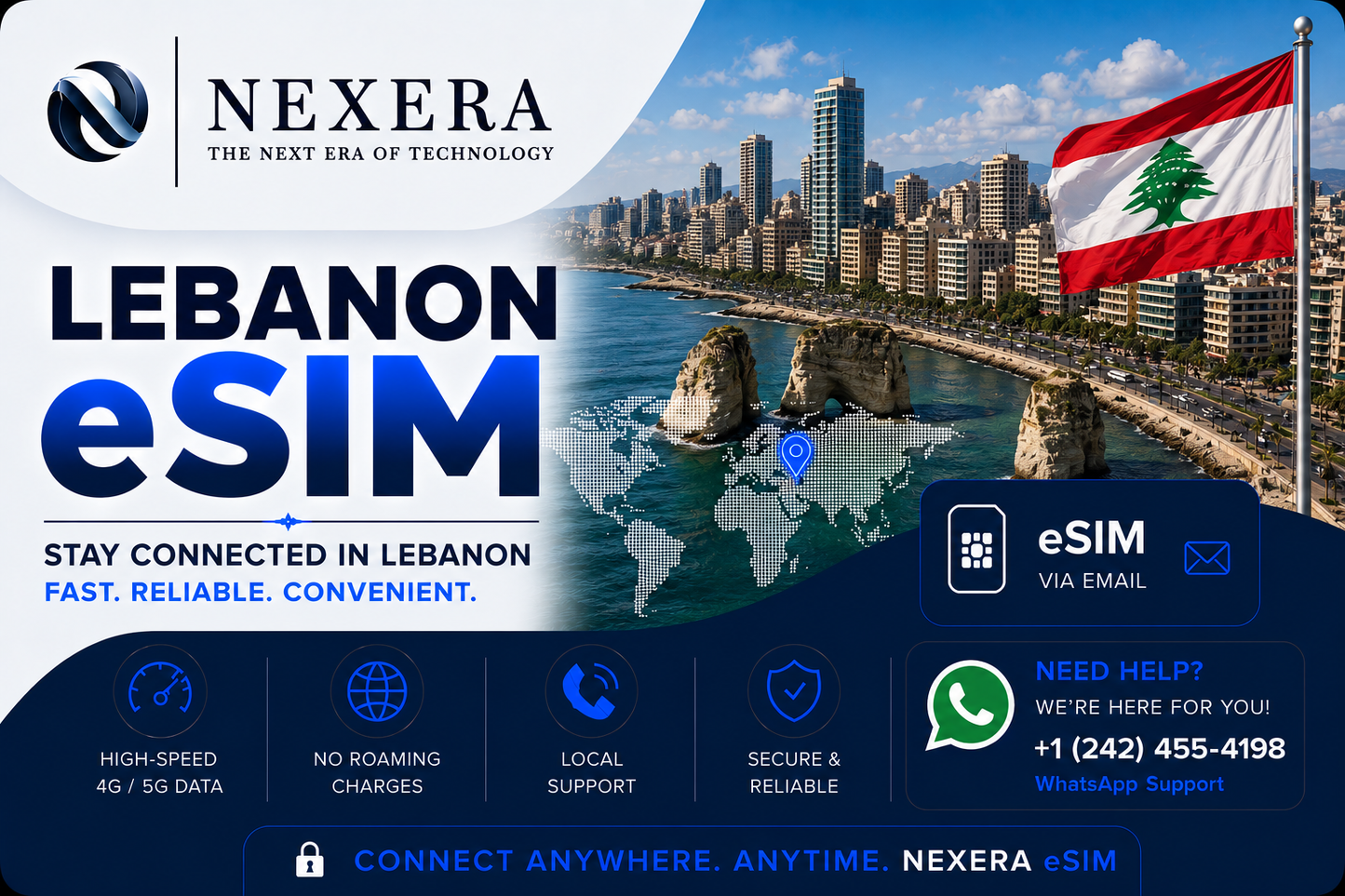 Nexera Lebanon eSIM